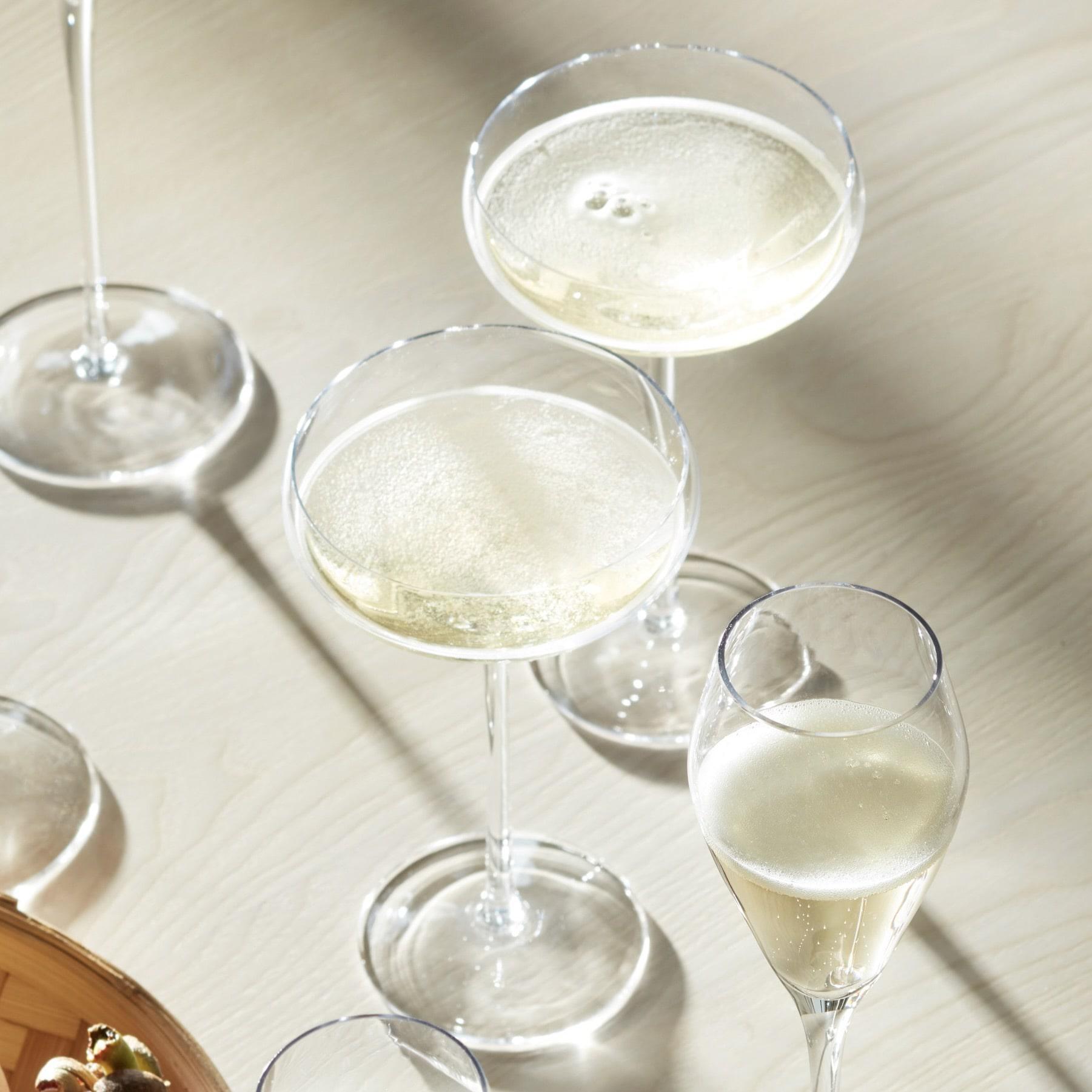 Savoy Champagne Saucer Set